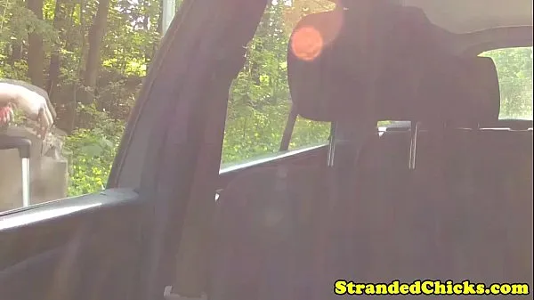 Innocent hitchhiking teen from russia car sex कुल वीडियो देखें