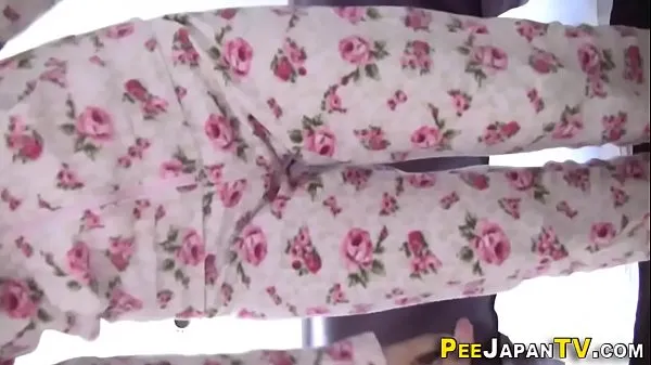 Watch Japanese babe pee fills total Videos