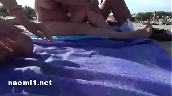 Watch Beach group orgy sex total Videos