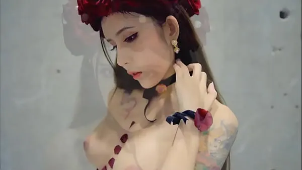 Tonton Breast-hybrid goddess, beautiful carcass, all three points jumlah Video
