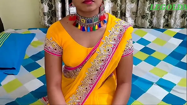 Watch What do you look like in a yellow color saree, my dear total Videos