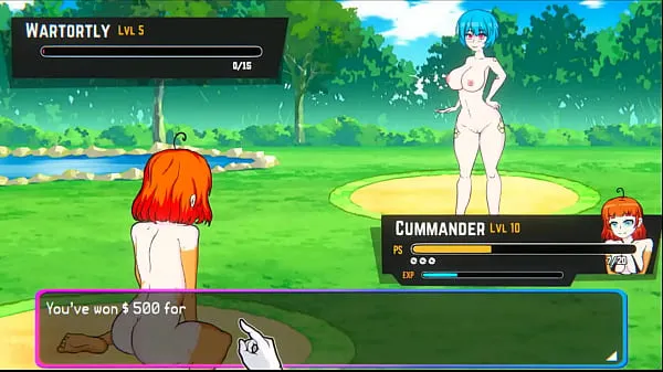 Oppaimon [Pokemon parody game] Ep.5 small tits naked girl sex fight for training toplam Videoyu izleyin