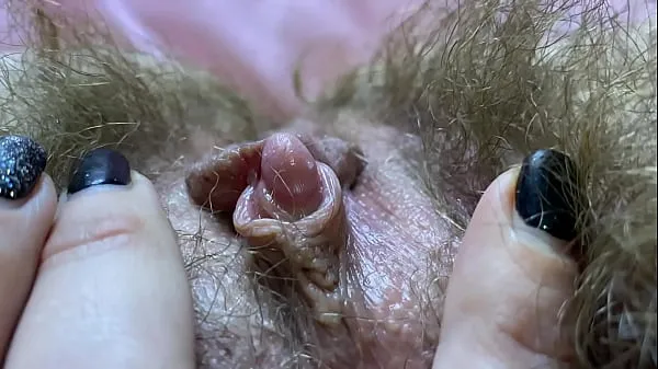 Watch HAIRY PUSSY COMPILATION big clit closeup super bush total Videos