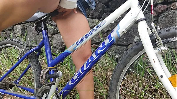 Watch Student Girl Riding Bicycle&Masturbating On It After Classes In Public Park total Videos