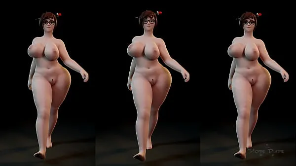 دیکھیں Sexy walking overwatch girl with wide hips and big breasts کل ویڈیوز