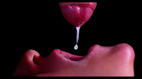 Watch CLOSE UP: BEST Milking Mouth for your DICK! Sucking Cock ASMR, Tongue and Lips BLOWJOB DOUBLE CUMSHOT -XSanyAny total Videos