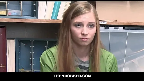 Watch TeenRobber - Hot Skinny Blonde Shoplifter Doesn't Want A Record total Videos